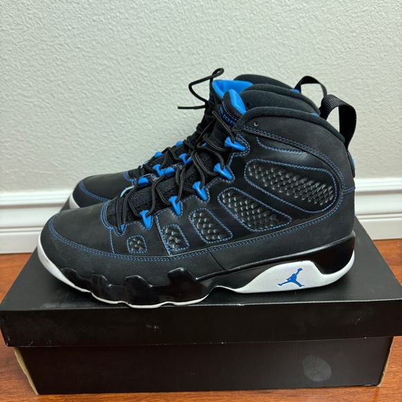 Nike Jordan 9 Retro Photo Blue Size 10.5 - Picture 1 of 9